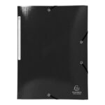 Cartella 3 lembi con elastico angolare Iderama - A4 - dorso 3,5cm - 10 colori assortiti - Exacompta - immagine 6