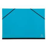 Cartella porta disegni con elastico angolare Iderama - A3 - cartoncino plastificato - colori assortiti - Exacompta - immagine 2
