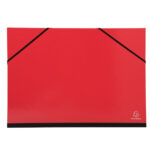 Cartella porta disegni con elastico angolare Iderama - A3 - cartoncino plastificato - colori assortiti - Exacompta - immagine 3