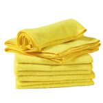 Panni microfibra Ultrega - 40 x 40 cm - giallo - PerfettoFactory - conf. 10 pezzi - immagine 2