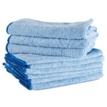 Panni microfibra Ultrega - 40 x 40 cm - azzurro - PerfettoFactory - conf. 10 pezzi - immagine 3