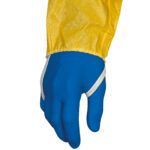 Tuta di protezione DT300Y - taglia XXL - giallo - Deltaplus - immagine 3