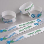 Braccialetti identificativi stampabili - 5 fogli - 10 et/fg - A4 - PE - bianco - Avery - immagine 3