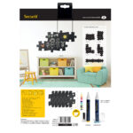 Lavagne da parete XXL Puzzle - 40 x 29,6 cm - Securit - immagine 4