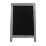 Lavagna Sandwich Nature - 85 x 54,5 x 44 cm - legno grigio - Securit - immagine 2