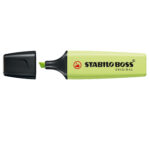 Evidenziatori Stabilo Boss Pastel - punta a scalpello - tratto 2 - 5 mm - colori assortiti - Stabilo - astuccio 4 pezzi - immagine 3