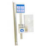 Piantana da terra porta dispenser da 500ml - max Ø 80mm - Metalplus - immagine 3