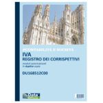 Blocco registro corrispettivi - 12/12 copie autoric. - 29,7 x 21,5 cm - DU168512C00 - Data Ufficio - immagine 2
