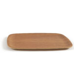 Vassoio antiscivolo - in legno frassino - 36 x 28 cm - Perfetto - immagine 2