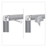 Lavagna Premium Plus - in sughero - 120 x 150 cm - Nobo - immagine 2