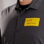 Rotolo 220 etichette LW 2133400 - 54 x 101 mm - carta - spedizione/badge - giallo - Dymo - immagine 2