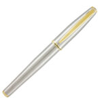 Penna roller Aldo Domani - punta M - fusto silver - Monteverde - immagine 2