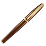 Penna stilografica Aldo Domani - punta M - fusto tabacco - Monteverde - immagine 3