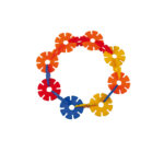 Fiorincasteri in plastica - colori assortiti - CWR - conf. 420 pezzi - immagine 3