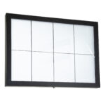 Espositore a LED per esterni - 8 x A4 - Securit - immagine 3