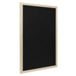 Lavagna da parete con lettere - 40 x 60 cm - Securit - immagine 2