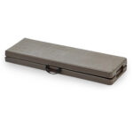 Panca Horeca - pieghevole - 44 x 30 x 183 cm - acciaio/HDPE - noce - Garden Friend - immagine 2
