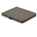 Tavolo Horeca - pieghevole - 74 x 76 x 183 cm - acciaio/HDPE - noce - Garden Friend - immagine 2