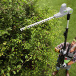 Tagliasiepe telescopico - a batteria TT20 - Verdemax - immagine 3