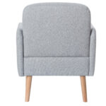 Poltrona Brooks - grigio chiaro - Paperflow - immagine 4