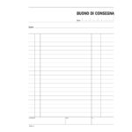 Blocco buoni consegna - 148 x 215 mm - 100 fg - DU164420000 - Data Ufficio - immagine 2