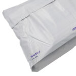 Busta Polyself - per corrieri - con soffietto - A3 - 32 x 48 x 10 cm - PE - bianco/grigio - Blasetti  - conf. 100 pezzi - immagine 2