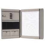 Portablocco Meet - con alette magnetiche - 31 x 25 x 1,4 cm - grigio - In Tempo - immagine 2
