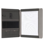 Portablocco Meet - con alette magnetiche - 31 x 25 x 1,4 cm - antracite - In Tempo - immagine 2