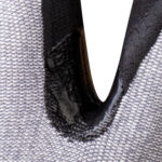 Guanti da lavoro Venicut01 - schiuma di nitrile - taglia 09 - grigio/nero - Deltaplus - immagine 2