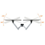 Braccio porta monitor Select Plus 5097-23 - per 2 monitor - Durable - immagine 4