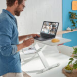Postazione Sit & Stand Ergo Cosy - da scrivania - Leitz - immagine 3