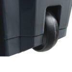 Contenitore mobile Ecoconti - a pedale - 80 L - plastica riciclata - grigio - Medial - immagine 2