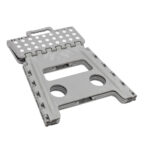 Sgabello alto Clic Clac - 30 x 22 x 32 cm - grigio - King Collection - immagine 2