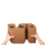 Scatola Wine Pack - 3 bottiglie - 30,5 x 10,8 x 36,8 cm - cartone doppia onda - avana - Bong Packaging - conf. 10 pezzi - immagine 4