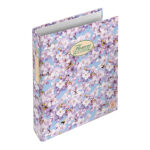 Raccoglitore Nature Flowers - A5 - 4 anelli da 30mm - dorso 3 cm - Pigna - immagine 2