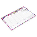 Desk planner Nature Flowers - da scrivania - 42 x 29,5 cm - Pigna - immagine 2