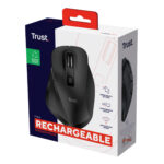 Mouse wireless Fyda - ricaricabile - nero - Trust - immagine 6