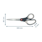 Forbici Cosy - 205 mm - acciaio - grigio - Leitz - immagine 2