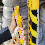 Profilo paracolpi angolare C35 - giallo/nero - Durable - immagine 2