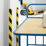Profilo paracolpi E8 - per spigoli - giallo/nero - Durable - immagine 3