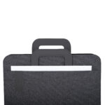 Portablocco Flap - con manici - tessuto - nero - A4 - City Time - immagine 3