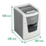 Distruggidocumenti Autofeed 100 P5 - automatico - Leitz IQ - immagine 3