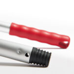 Manico Allitech - 150 cm - alluminio - rosso - PerfettoFactory - immagine 2