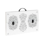 Valigetta polionda Smart - 36,5 x 56,5 cm - dorso 5,5 cm - fantasie assortite - Favorit - immagine 3