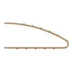 Poggiapiedi ergonomico ERGOFEET- legno - Alba - immagine 3