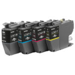 Brother - Kit Cartucce - Nero/ Ciano/Magenta/Giallo - LC421VAL - 200 pag - immagine 2