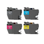 Brother - Kit Cartucce - Nero/ Ciano/Magenta/Giallo - LC422VAL  - 550 pag - immagine 2