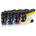 Brother - Kit Cartucce - Nero/ Ciano/Magenta/Giallo - LC424VAL  - 750 pag - immagine 2