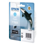 Epson - Cartuccia ink - Ciano chiaro - T7605 - C13T76054010 - 25,9ml - immagine 2