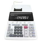 Sharp - Calcolatrice scrivente CS 2635LW - 12 cifre - CS2635LW - immagine 2